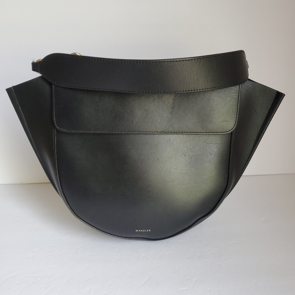 Wandler Black Leather Hortensia Mini